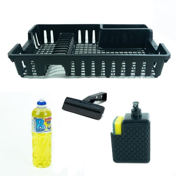 Imagem de Conjunto para Pia de Cozinha com detergente