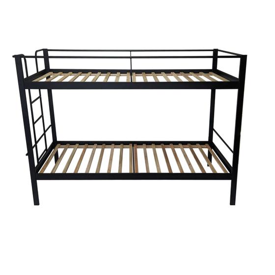 Imagem de Conjunto para Quarto 1 Beliche e 1 Estante com Rodízios 3 Prateleiras