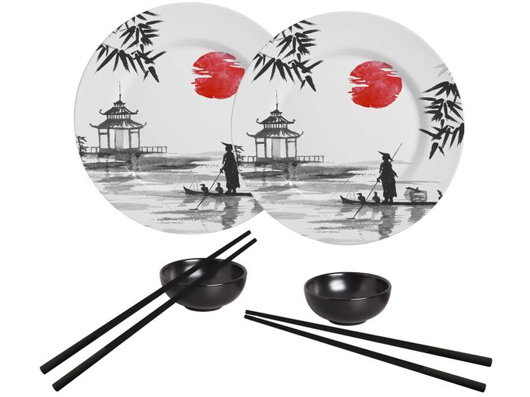 Conjunto para Servir Alleanza Japanese Collection 6 Peças Menor preço em Conjunto para Servir Alleanza Japanese Collection 6 Peças