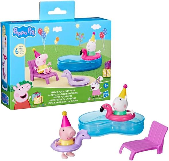 Imagem de Conjunto- peppa pig festa na piscina HASBRO