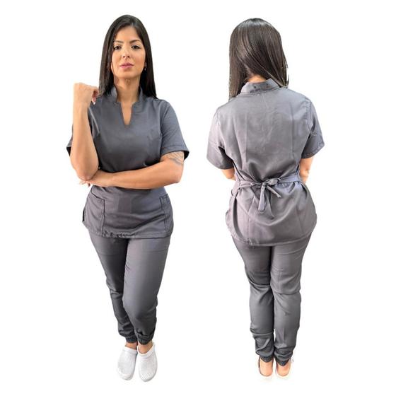 Imagem de Conjunto pijama cirúrgico scrub jogger linha luxo