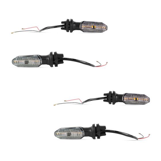 Imagem de Conjunto Pisca Led Sequencial Stallion Dianteiro/Traseiro Cg 125/150/160 Xre 190/300 Cb 250
