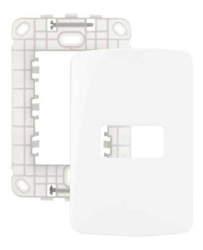 Imagem de Conjunto Placa + Suporte 4x2 1 Posto Margirius Linha B3