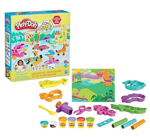 Imagem de Conjunto Play-Doh Animais Selvagens - Hasbro