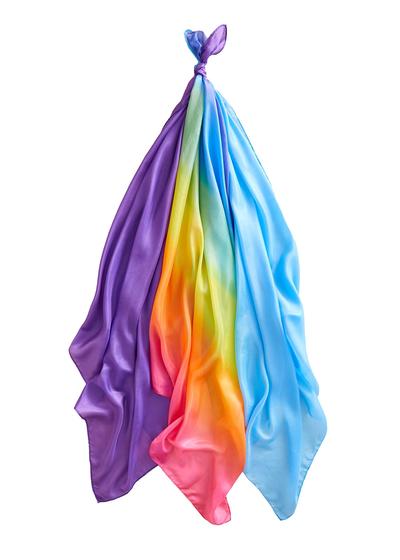 Imagem de Conjunto Playsilks Sarah's Silks Rainbow, Sky Blue e Purple