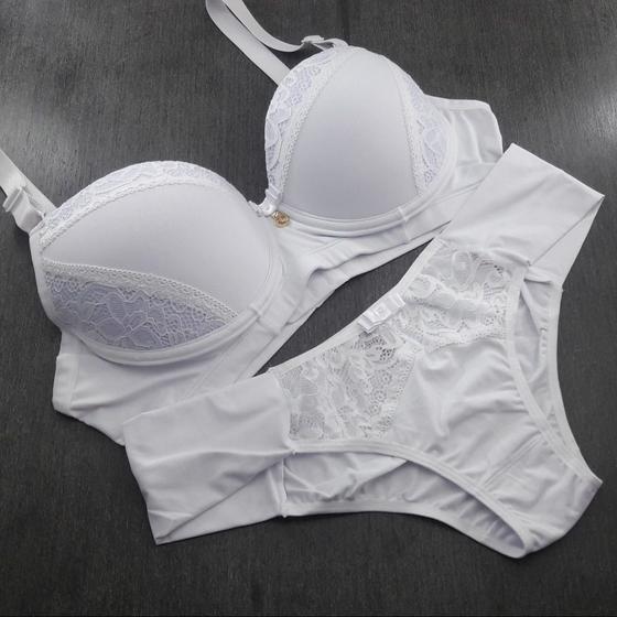 Imagem de Conjunto Plus Size com Bojo e Renda