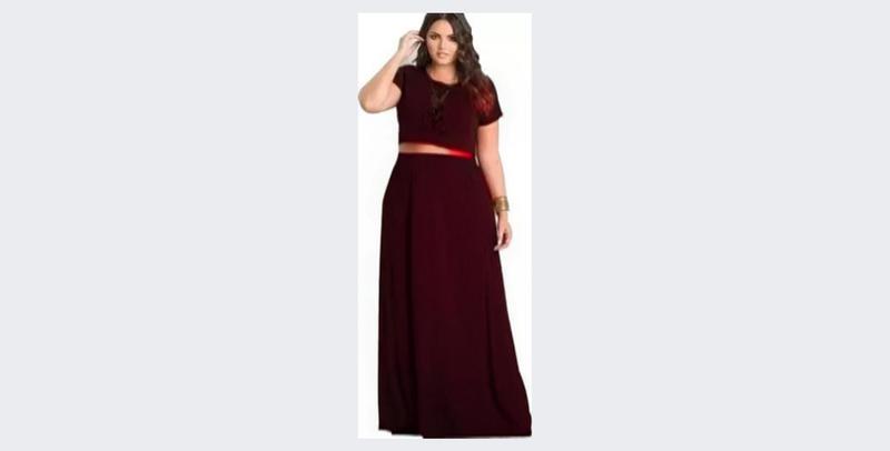 Imagem de Conjunto Plus Size Forrado Malha Viscolycra