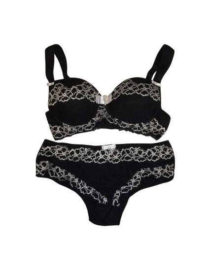 Imagem de Conjunto Plus Size Rendado Alças Largas 126607 Dama De Seda