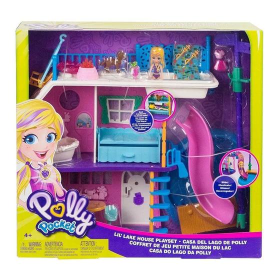 Imagem de Conjunto Polly Pocket Casa Do Lago Da Polly