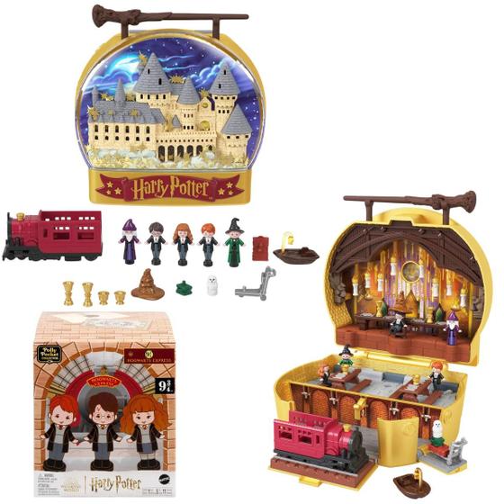 Imagem de Conjunto Polly Pocket Harry Potter Wizarding World HRD56