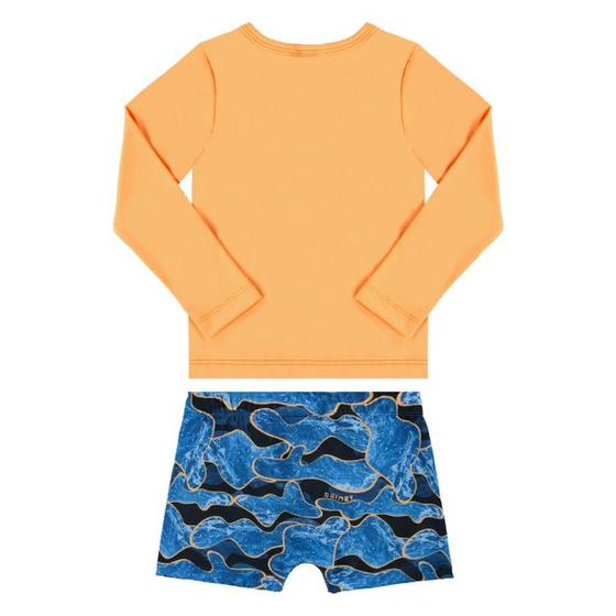 Imagem de Conjunto Praia Blusa e Sunga Menino Quimby 10/14 Rf. 0029486