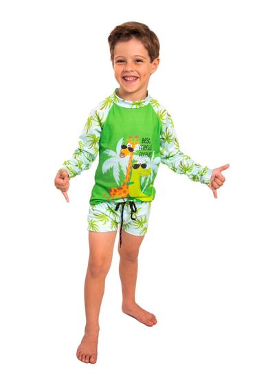 Imagem de Conjunto Praia Infantil UV 50 Seaside Masculino Baby Store