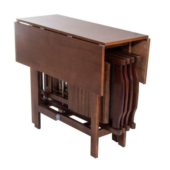 Conjunto Prático Dobrável Mesa 4 Cadeiras Bar Cozinha Jantar Quadrado Menor preço em Conjunto Prático Dobrável Mesa 4 Cadeiras Bar Cozinha Jantar Quadrado