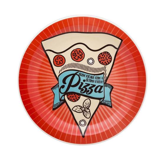 Imagem de Conjunto Prato Pizza 26cm 6 Peças - RED