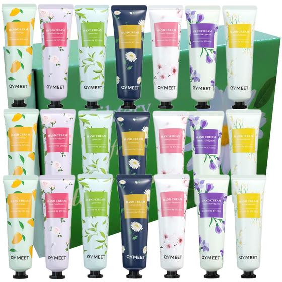 Imagem de Conjunto Presente 21 Cremes para Mãos (30ml cada) - Secas e Rachadas