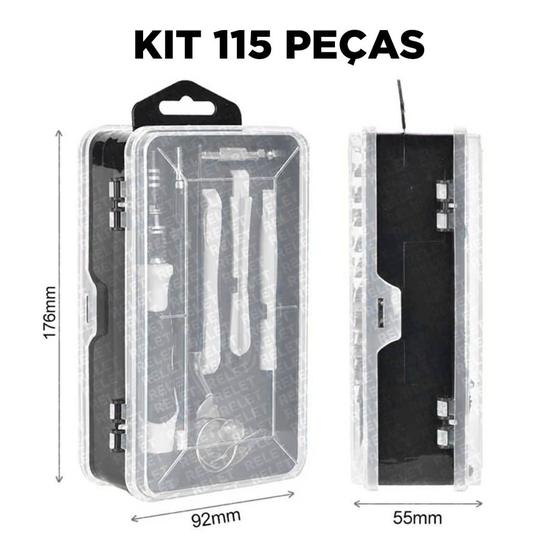 Imagem de Conjunto Profissional de Ferramentas de Reparo XLW-115 Magnéticas