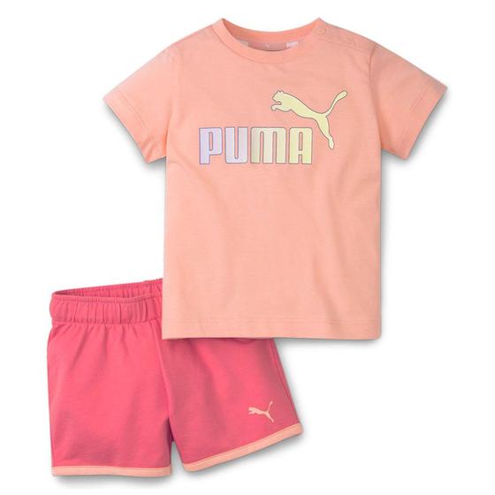 Imagem de Conjunto Puma Minicats Bebê Infantil - Rosa