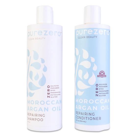 Imagem de Conjunto Purezero de Shampoo e Condicionador com Óleo de Argan Marroquino