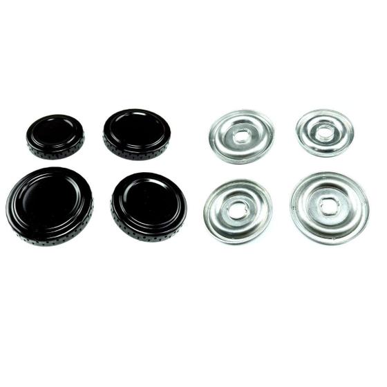 Kit 4 Capas Queimador Fogão - Temática Páscoa - 2 Grandes E 2 Pequenas