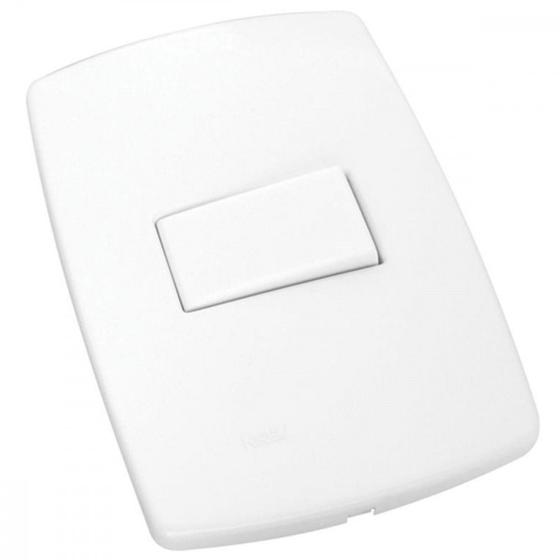 Imagem de Conjunto Rad Modular Branco 1803232 1 Interruptor Paralela