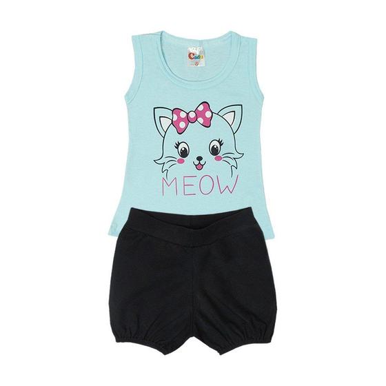 Imagem de Conjunto Regata de Gatinho e Short - Cadu