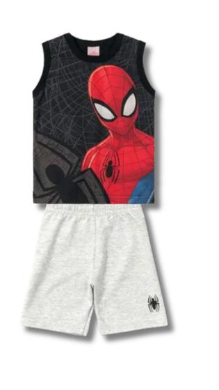 Imagem de Conjunto Regata Masculino Marvel Homem Aranha- 35249