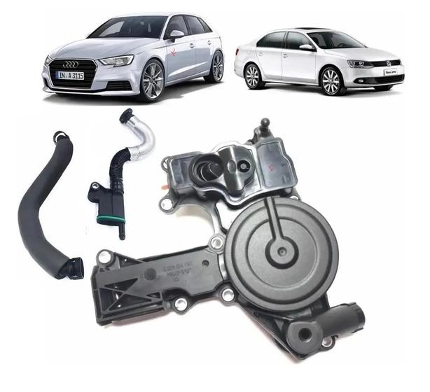 Imagem de Conjunto Respiro Anti Chama A3 Jetta Tiguan Tfsi 06H103495