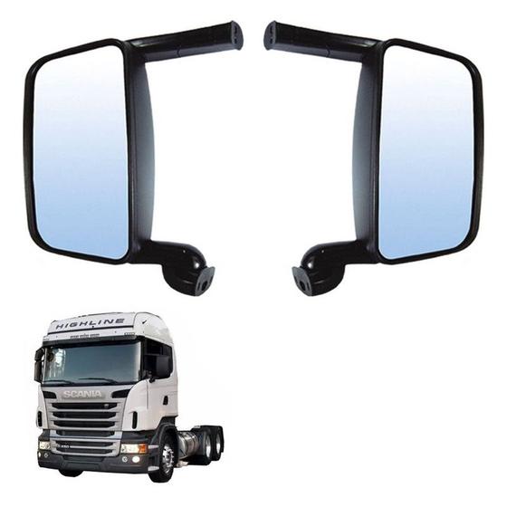 Imagem de Conjunto Retrovisor Completo Scania S4 S5 Par LE LD