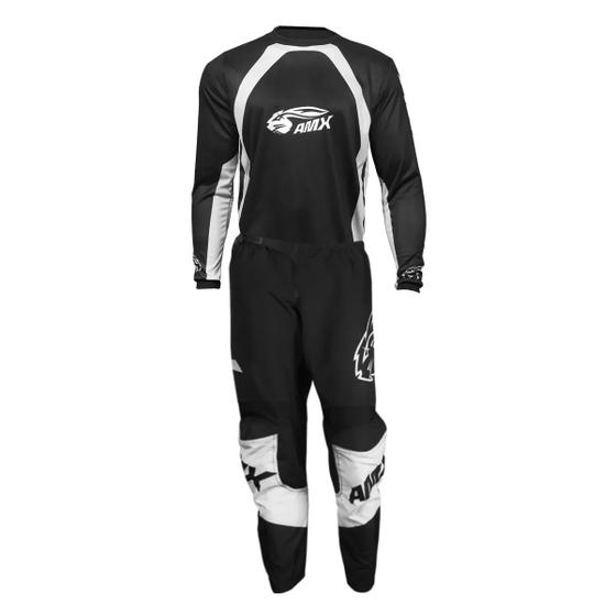 Imagem de Conjunto Roupa Amx Start C/ Bolso Calça Camisa Trilha Enduro