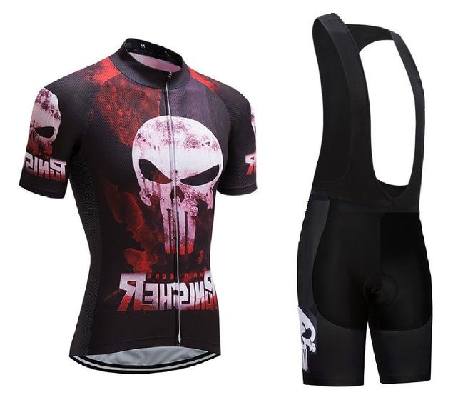 Imagem de Conjunto Roupa de Ciclismo Bretelle + Camisa com Zíper Full 3 Bolsos