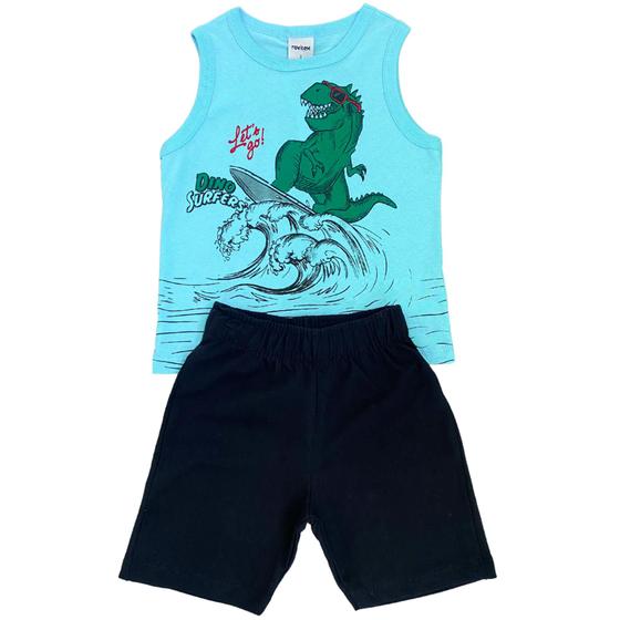 Imagem de Conjunto Rovitex Dinossauro em Algodão