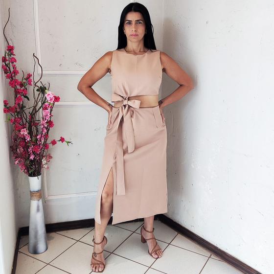 Conjunto Saia Midi Saia Para Formatura Conjunto De Saia Longa
