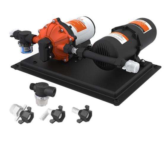 Imagem de Conjunto Seaflo Pressurizadora 5.5 12V 60Psi + Tanque