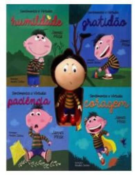 Imagem de Conjunto sentimentos e virtudes boneco