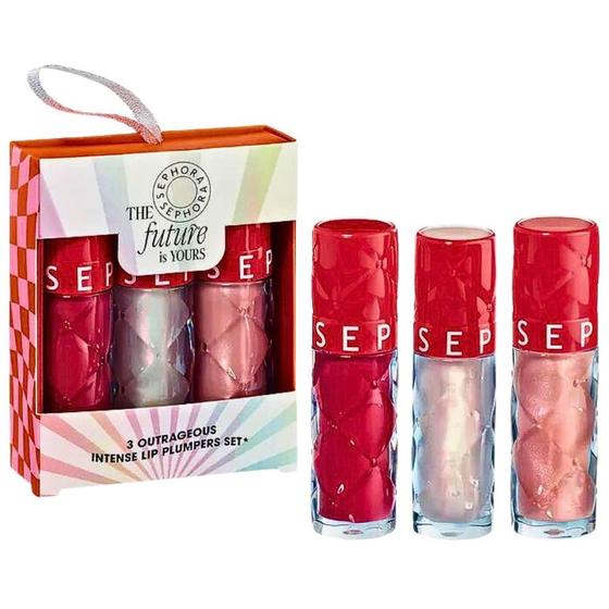Imagem de Conjunto Sephora Outrageous Intense Lip Plumper