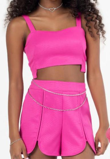 Imagem de Conjunto Shorts Pink Juvenil Bobby Lulu