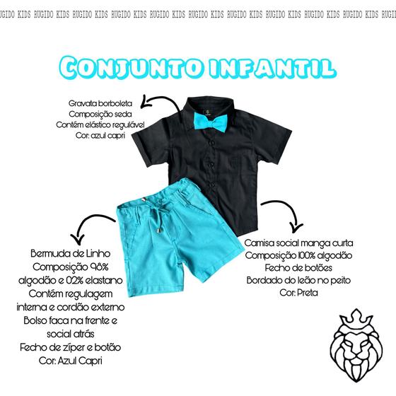 Imagem de Conjunto Social Infantil Menino