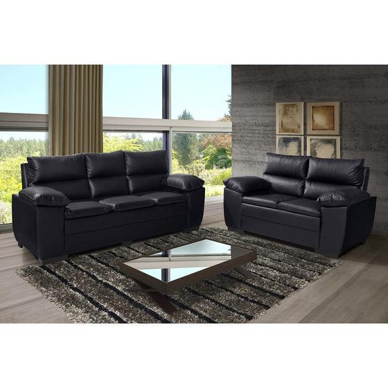 Conjunto Sofá 3 e 2 Lugares Corano Equador Requinte Conjunto de Sofás