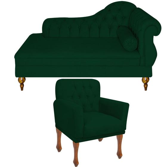 Conjunto Sofá Divã Psicologia Psicanálise Cancun + 01 Poltrona Bia Menor preço em Conjunto Sofá Divã Psicologia Psicanálise Cancun + 01 Poltrona Bia