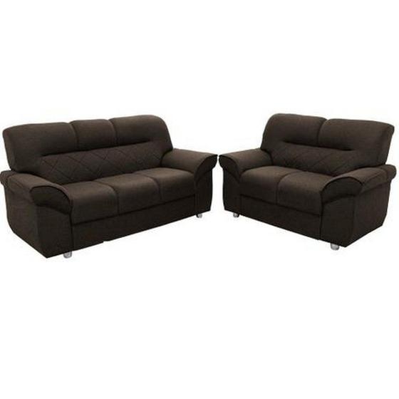 Conjunto Sofá Durban 3 e 2 Lugares Hellen Conjunto de Sofás Magazine Luiza