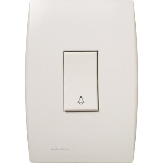 Imagem de Conjunto Soprano Ilus 4X2 Branco Com Placa(1Campainha) 5Td99040
