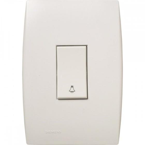 Imagem de Conjunto Soprano Ilus 4X2 Branco Com Placa(1Campainha) 5Td99040
