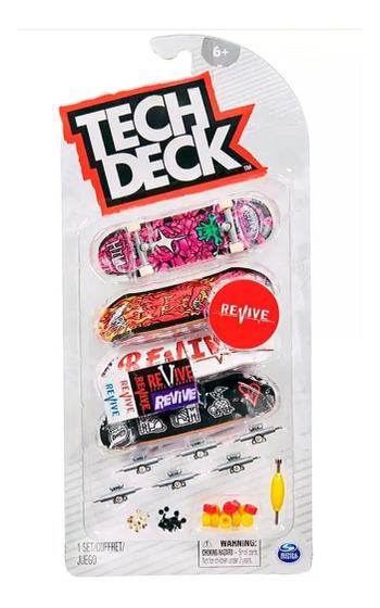 Imagem de Conjunto Tech Deck Skate Dedo + Acessórios Revive 2891 Sunny