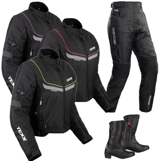 Imagem de Conjunto Texx New Strike V2 Lady Feminino Jaqueta+calça+Bota