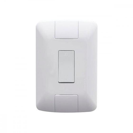 Imagem de Conjunto Tramontina Aria 4X2 Branco Com Placa (1 Campainha)  57241/007