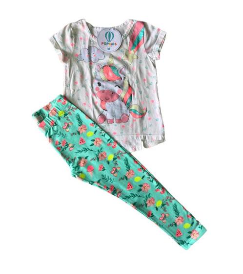Imagem de Conjunto Unicórnio com Legging Tam.3