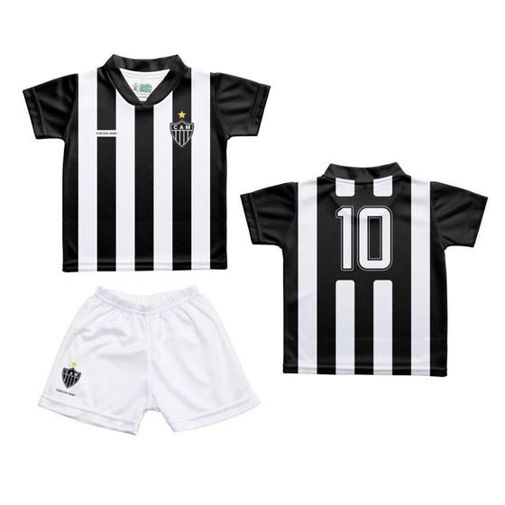 Imagem de Conjunto Uniforme Bebê Atlético MG Oficial - Torcida Baby