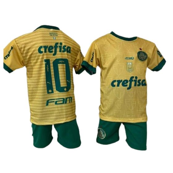 Imagem de Conjunto Uniforme Time Futebol Menino Infantil 2 Peças