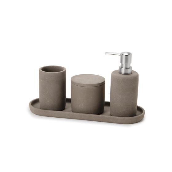 Imagem de Conjunto Urban Resilience: Kit em Cimento para Banheiro - 4 PCS