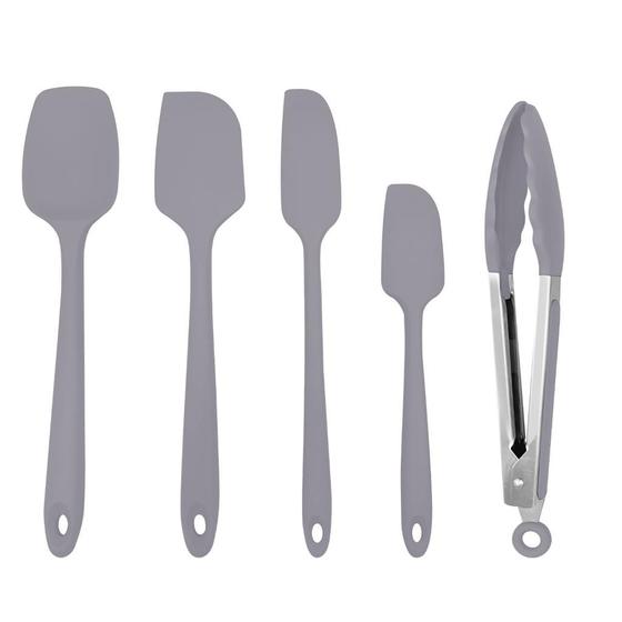 Imagem de Conjunto Utensílios para Cozinha em Silicone com 5 Peças Unyhome